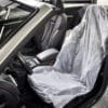 Disposable Polythene Seat Cover protects vehicle seats during service or transport. Strong, waterproof, and easy to fit.