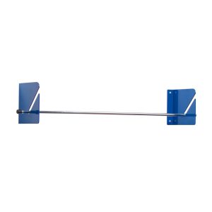 Compact wall mounted single bar dispenser unit for boxed materials