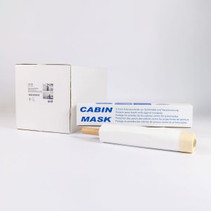 Box of 9 pre taped spray booth wall protection film rolls 318631