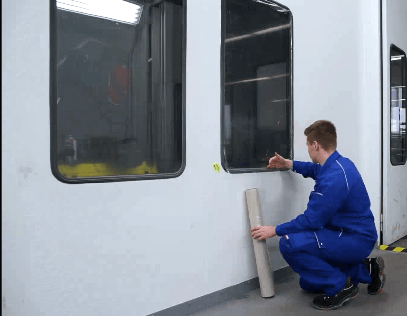protective film for spray booth windows and lighting