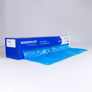 Aquafit masking film roll in dispenser box