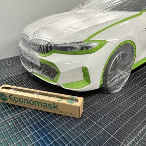 326352 Economask Recycled applied to car in spray booth
